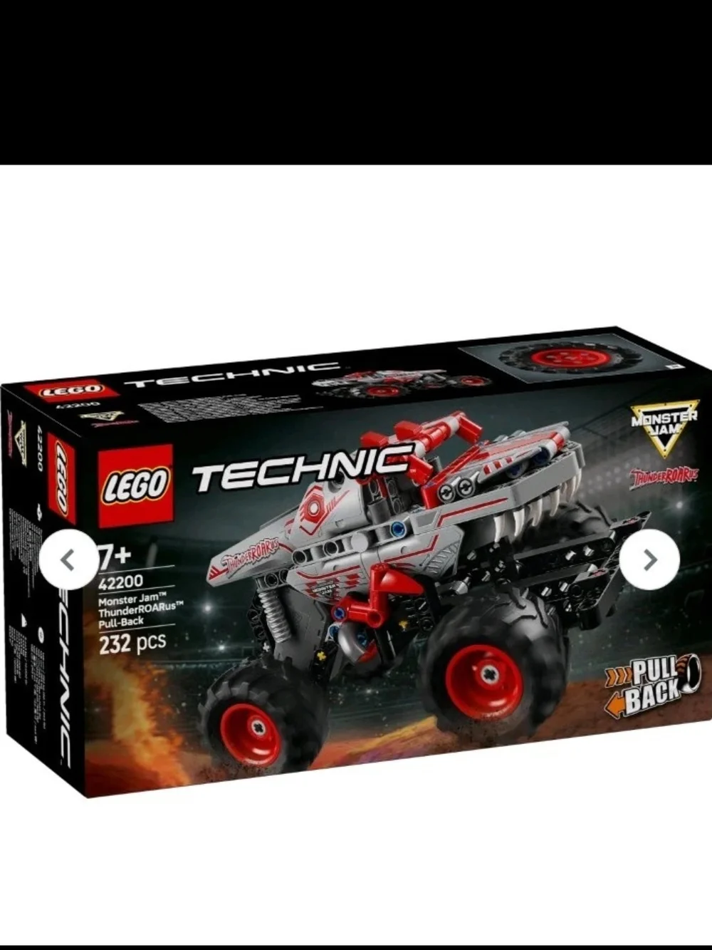 LEGO TECHNIC: Monster Jam ThunderROARus Pull-Back (42200)